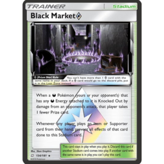 Black Market (134/181) (Prism Star) [Sun & Moon: Team Up]