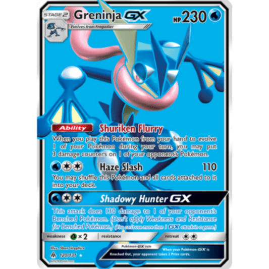Greninja GX (120/131) [Sun & Moon: Forbidden Light]