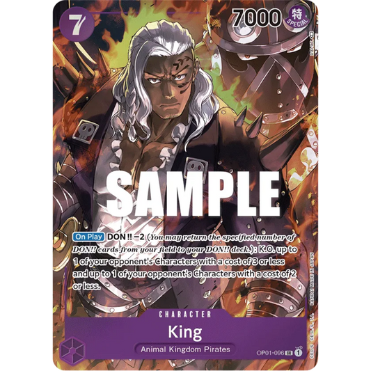 King (096) (Parallel) (OP01-096) - Romance Dawn Foil