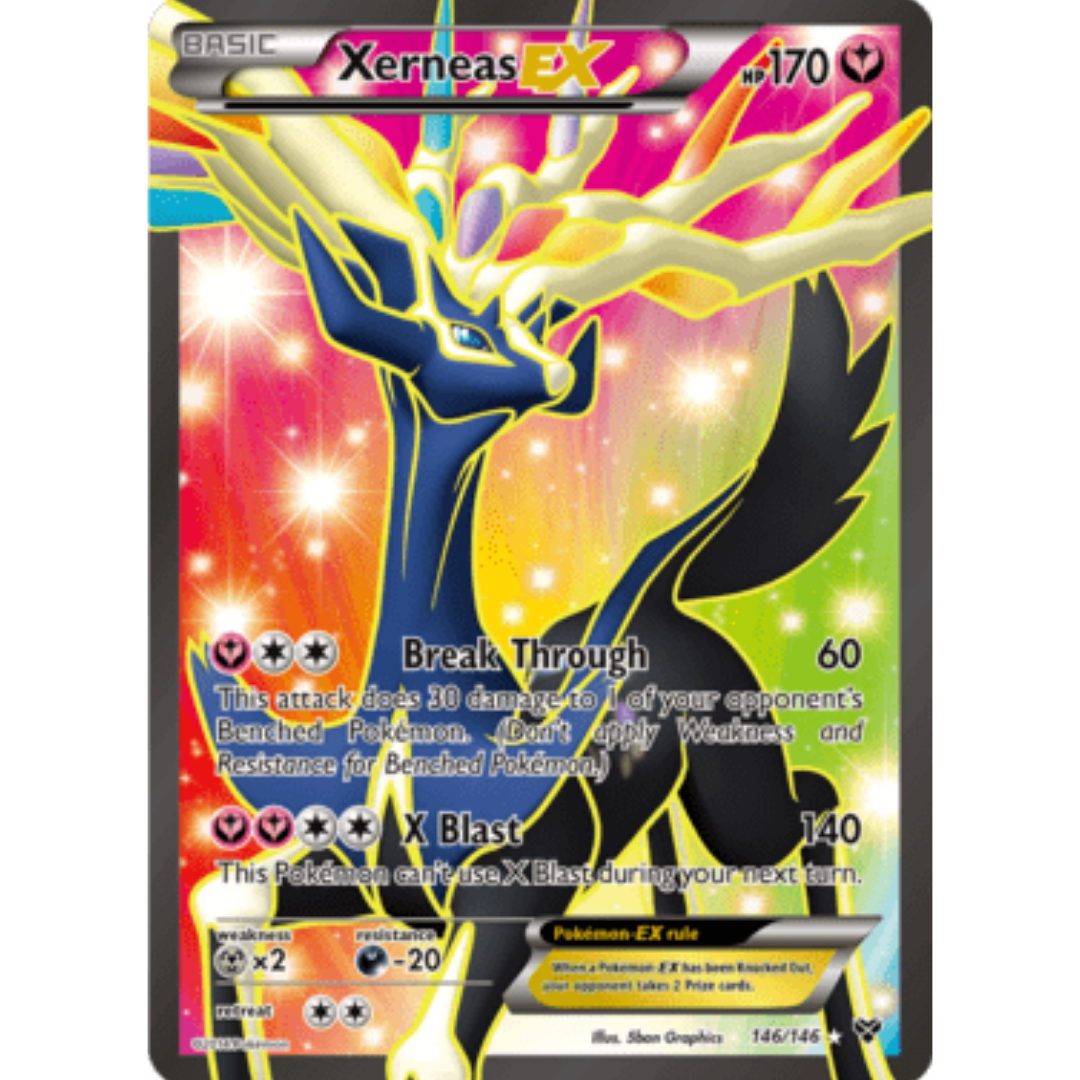 Xerneas EX (146 Full Art) 146  - Holofoil XY Base Set - Ultra Rare