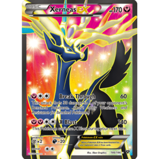 Xerneas EX (146 Full Art) 146  - Holofoil XY Base Set - Ultra Rare