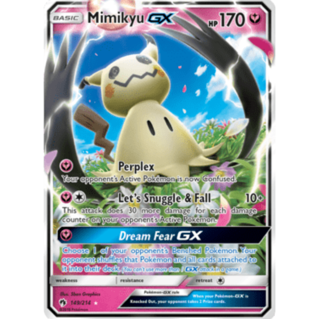 Mimikyu GX 149  - Holofoil SM  Lost Thunder - Ultra Rare