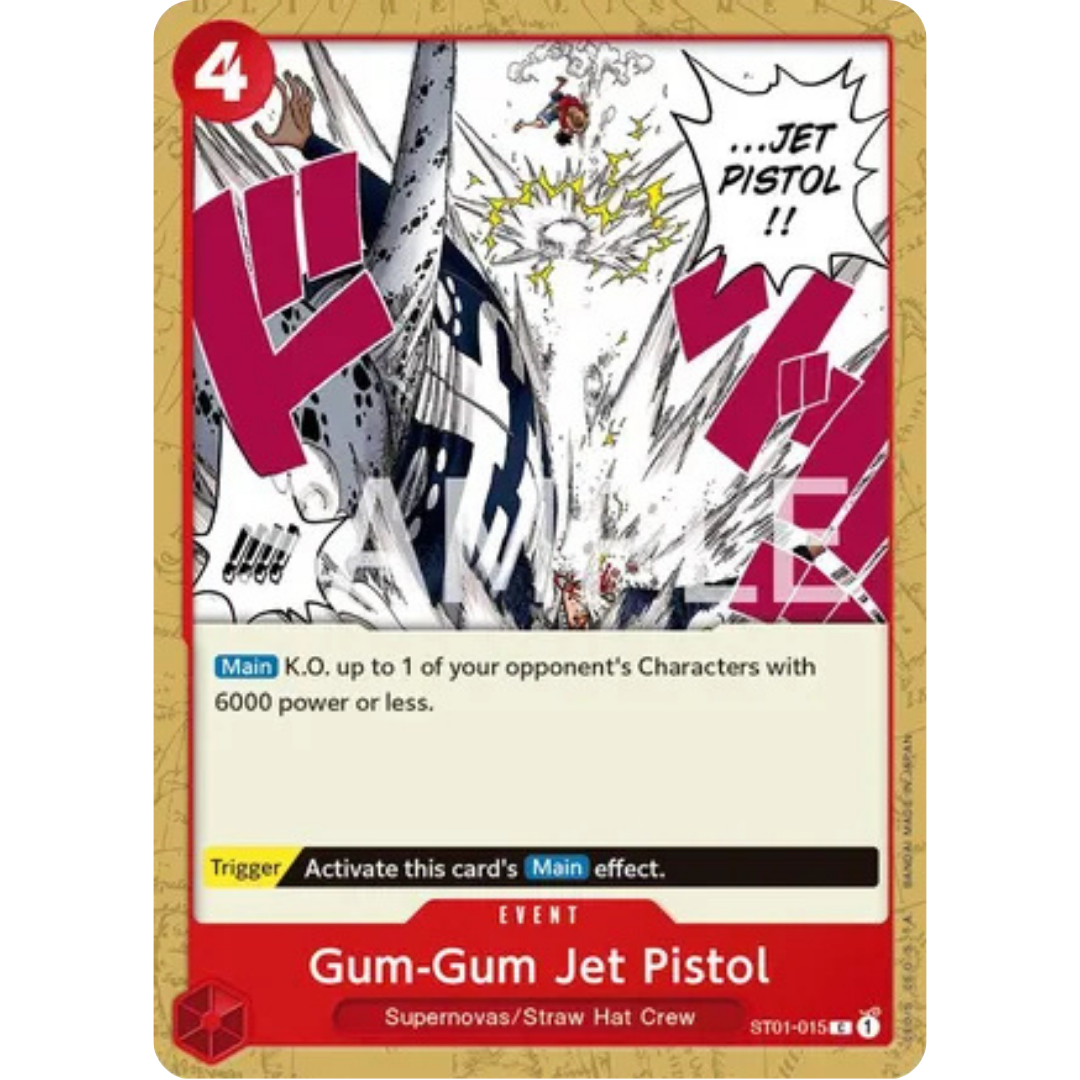 Gum-Gum Jet Pistol (ST01-015) - Revision Pack Cards