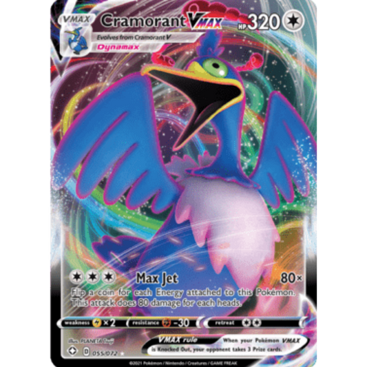 Cramorant VMAX (055/072) [Sword & Shield: Shining Fates]