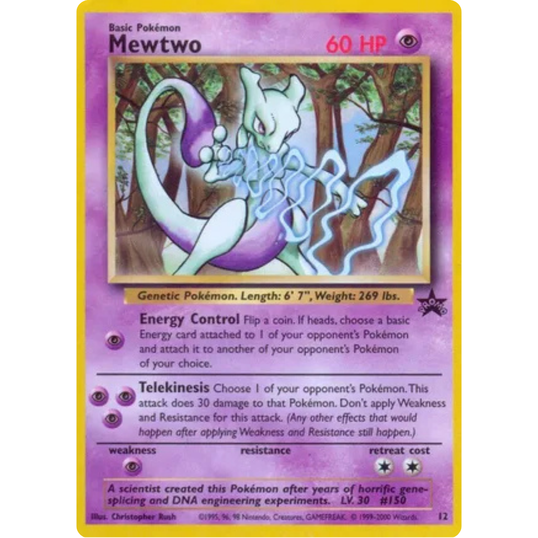 Mewtwo (12) 012  WoTC Promo - Promo