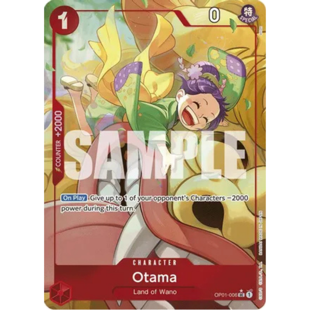 Otama (Alternate Art) (OP01-006) - Premium Booster -The Best- Foil