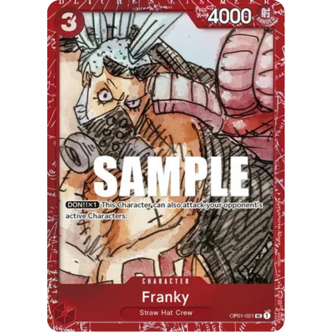 Franky (Premium Card Collection -ONE PIECE FILM RED Edition-) (OP01-021) - One Piece Promotion Cards Foil