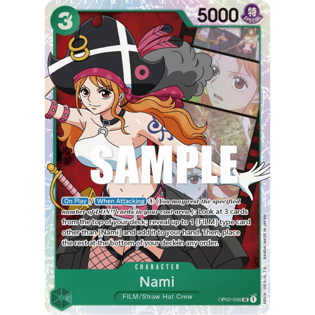 Nami (OP02-036) - Paramount War Foil