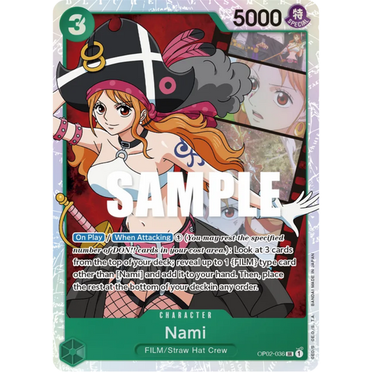 Nami (OP02-036) - Paramount War Foil