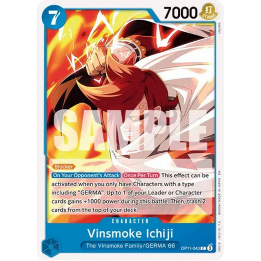 Vinsmoke Ichiji (OP11-043) - A Fist of Divine Speed