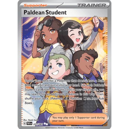 Paldean Student (231/091) [Scarlet & Violet: Paldean Fates]