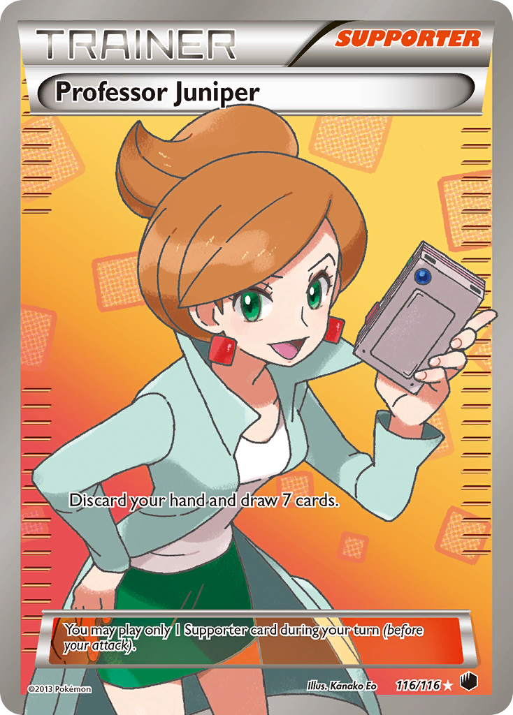 Professor Juniper (116 Full Art)  - Holofoil Plasma Freeze - Ultra Rare
