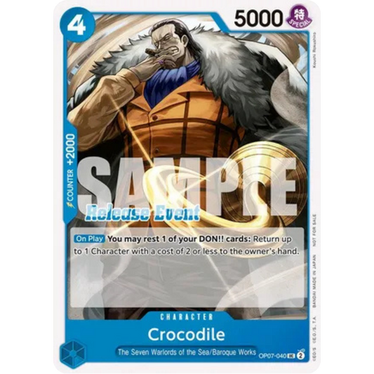 Crocodile (ST15 - ST20 Release Event Winner Pack) (OP07-040) - One Piece Promotion Cards Foil