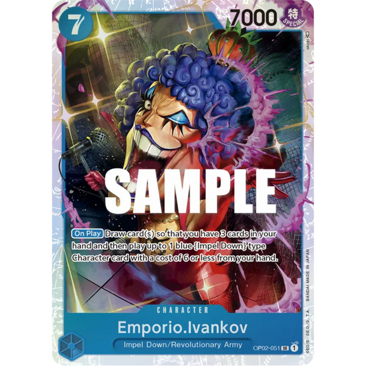 Emporio.Ivankov (051) (OP02-051) - Paramount War Foil