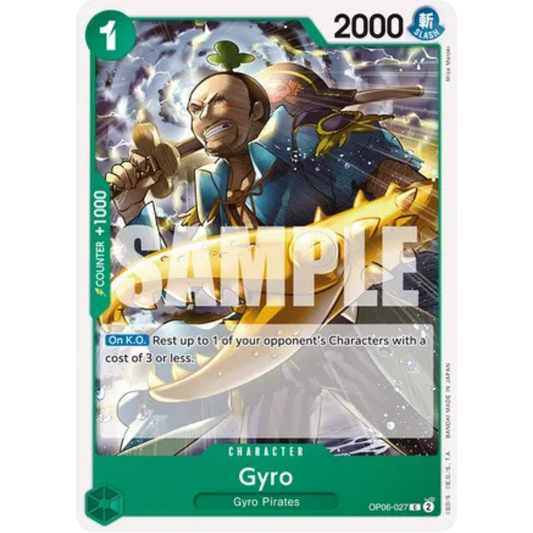 Gyro (OP06-027) - Wings of the Captain