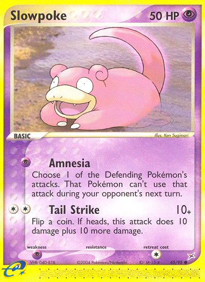 Slowpoke 045/95  Team Magma vs Team Aqua - Common