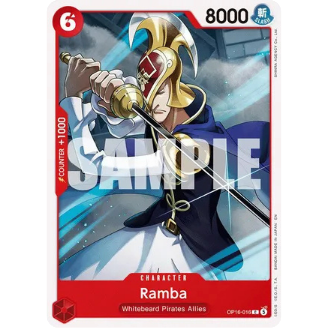 Ramba (OP16-016) - The Time of Battle