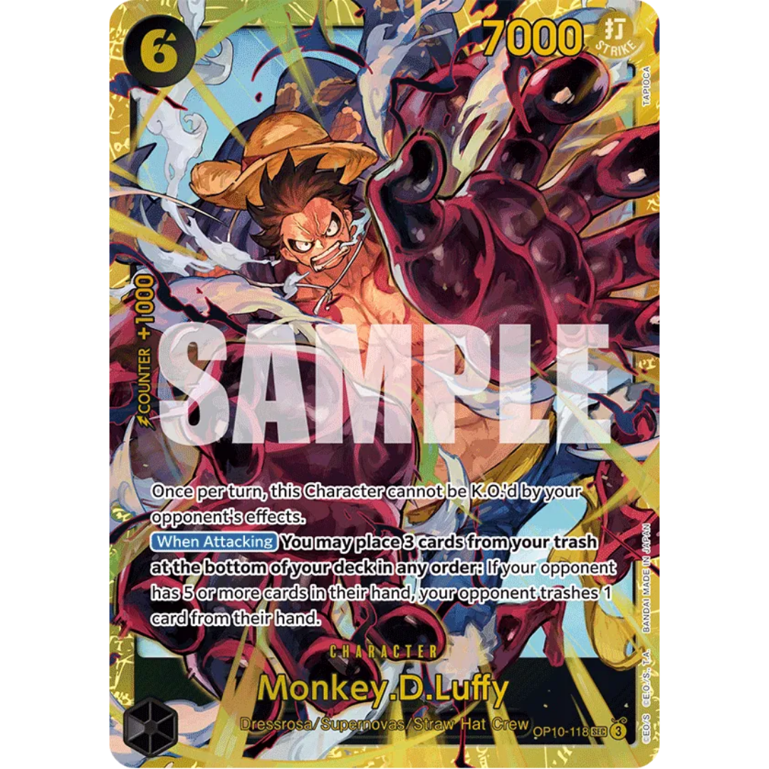 Monkey.D.Luffy (118) (OP10-118) - Royal Blood Foil