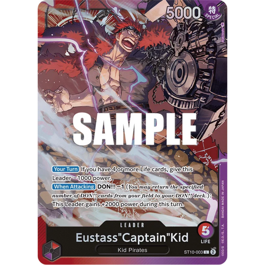 Eustass"Captain"Kid (003) (ST10-003) - Ultra Deck: The Three Captains Foil