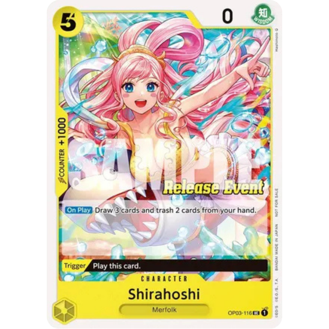 Shirahoshi (ST15 - ST20 Release Event Pack) (OP03-116) - One Piece Promotion Cards