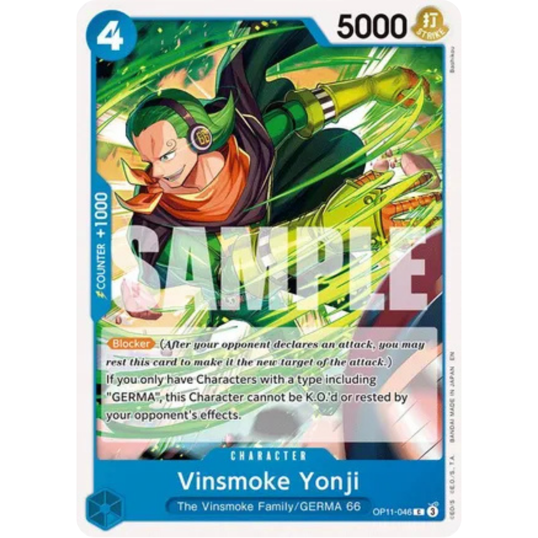 Vinsmoke Yonji (OP11-046) - A Fist of Divine Speed