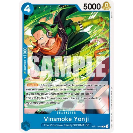 Vinsmoke Yonji (OP11-046) - A Fist of Divine Speed