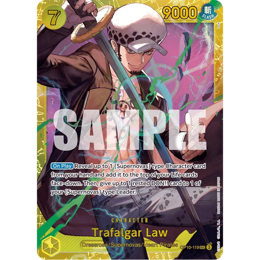 Trafalgar Law (119) (OP10-119) - Royal Blood Foil