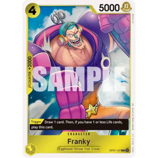 Franky - OP07-107 (Reprint) (OP07-107) - Premium Booster -The Best- Vol. 2 Foil