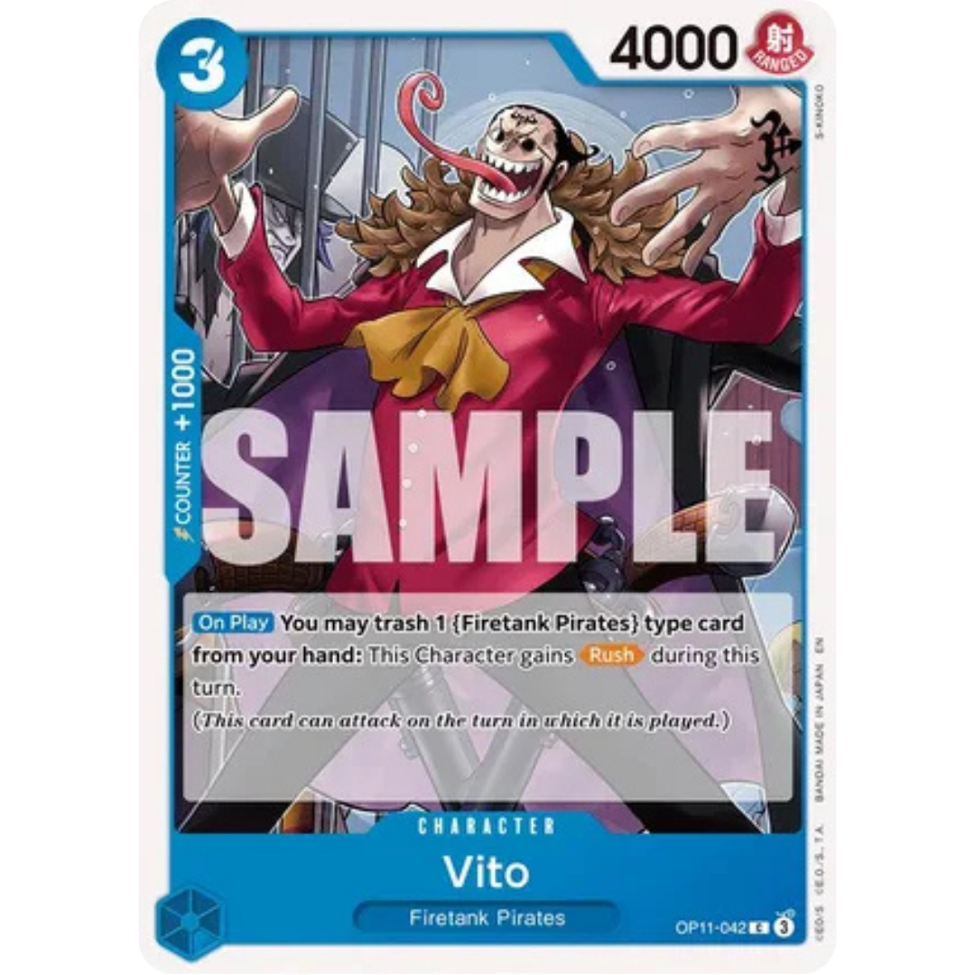 Vito (OP11-042) - A Fist of Divine Speed