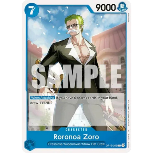 Roronoa Zoro (053) (OP16-053) - The Time of Battle