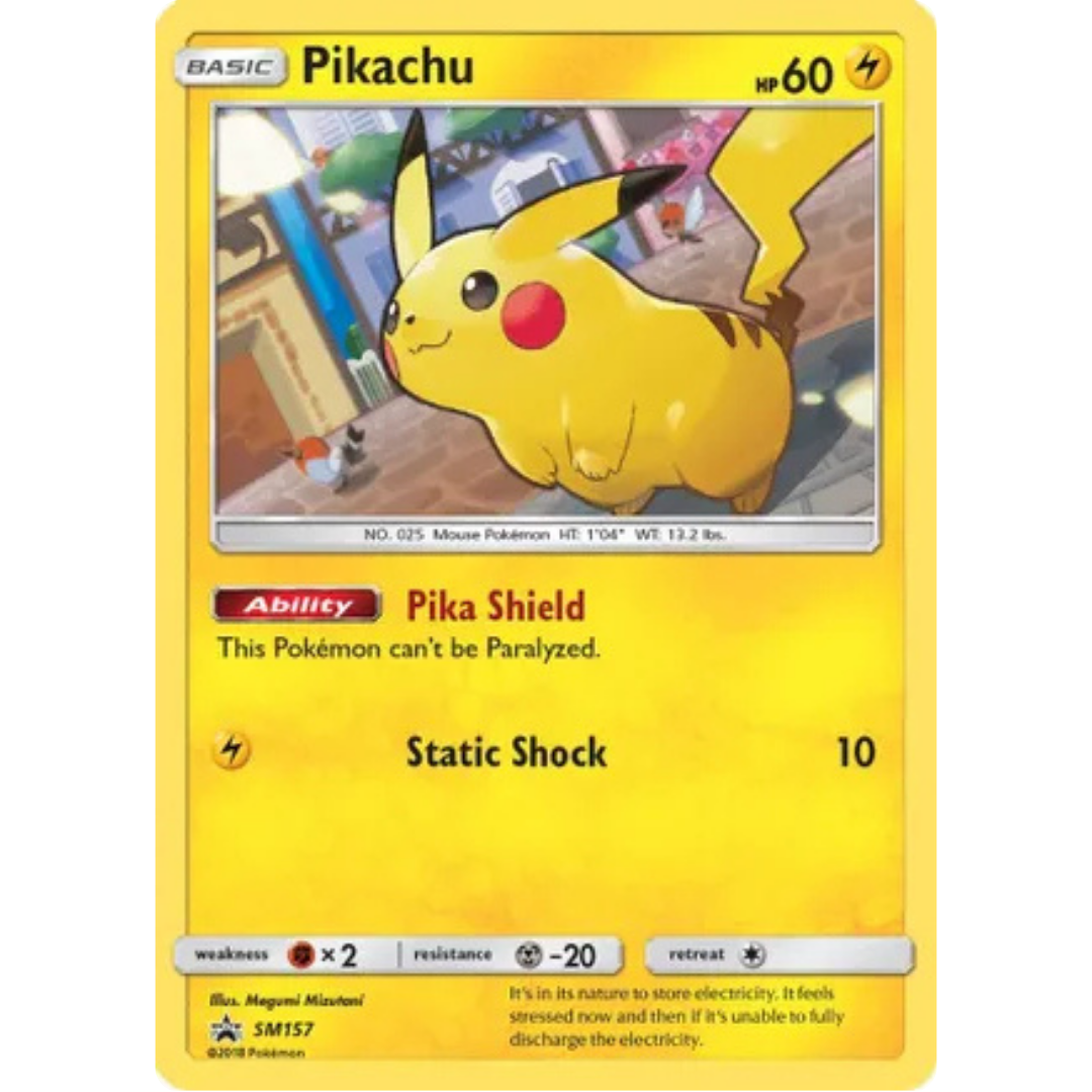 Pikachu SM157  - Holofoil SM Promos - Promo