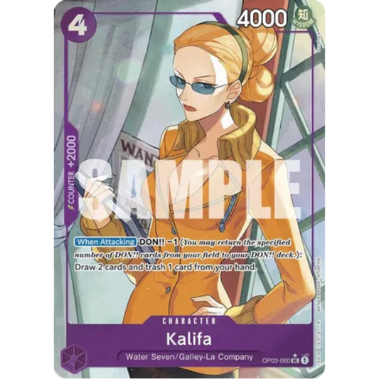 Kalifa (Full Art) (OP03-060) - Premium Booster -The Best- Foil
