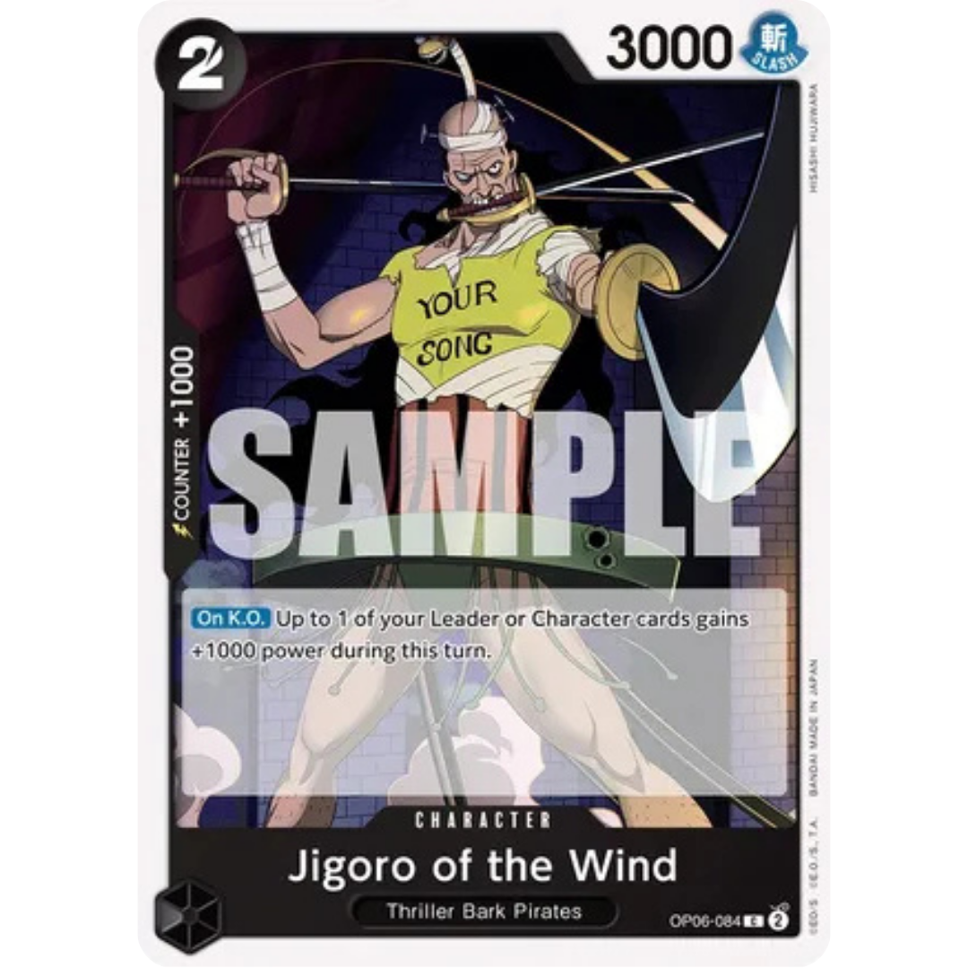 Jigoro of the Wind (OP06-084) - Wings of the Captain