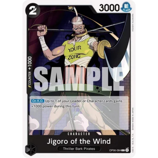 Jigoro of the Wind (OP06-084) - Wings of the Captain