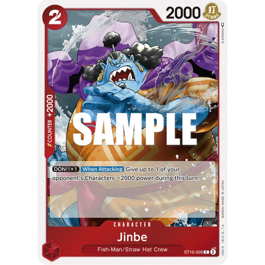 Jinbe (ST10-005) - Ultra Deck: The Three Captains Foil
