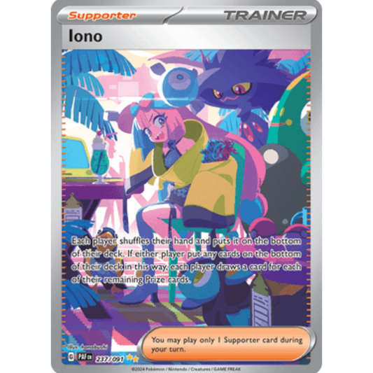 Iono (237/091) [Scarlet & Violet: Paldean Fates]