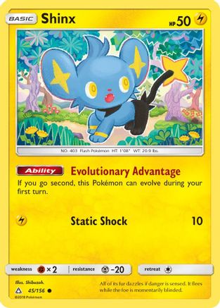 Shinx (45) 045  SM  Ultra Prism - Common