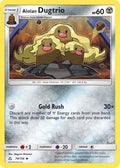 Alolan Dugtrio 079  SM  Ultra Prism - Uncommon