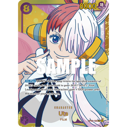 Uta (OP02-120) - Paramount War Foil