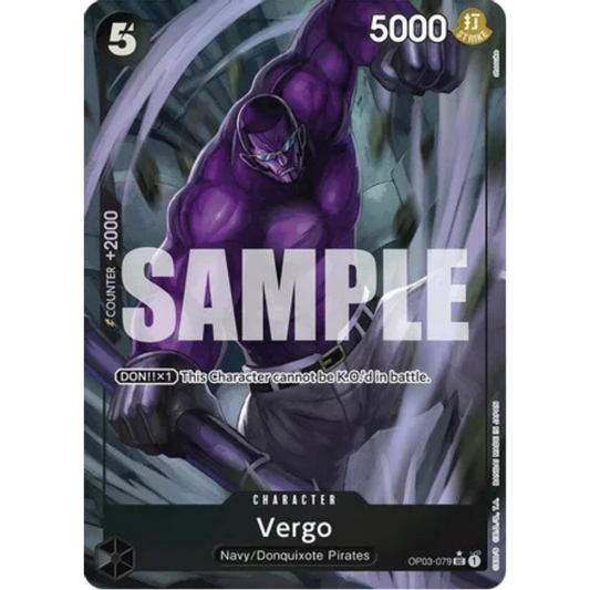 Vergo (Full Art) (OP03-079) - Premium Booster -The Best- Foil