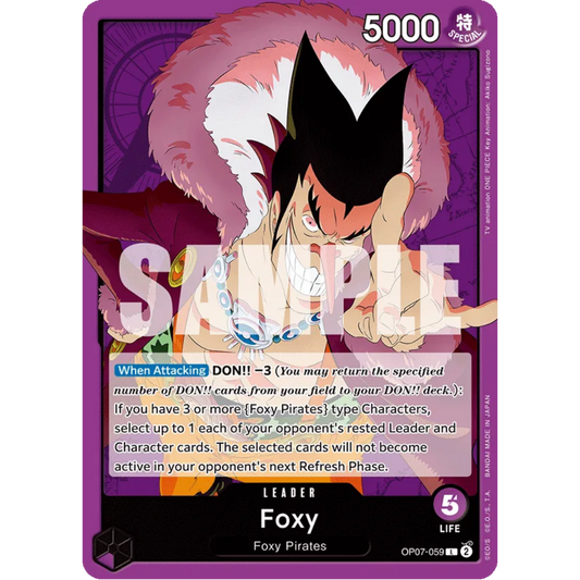 Foxy (059) (OP07-059) - 500 Years in the Future