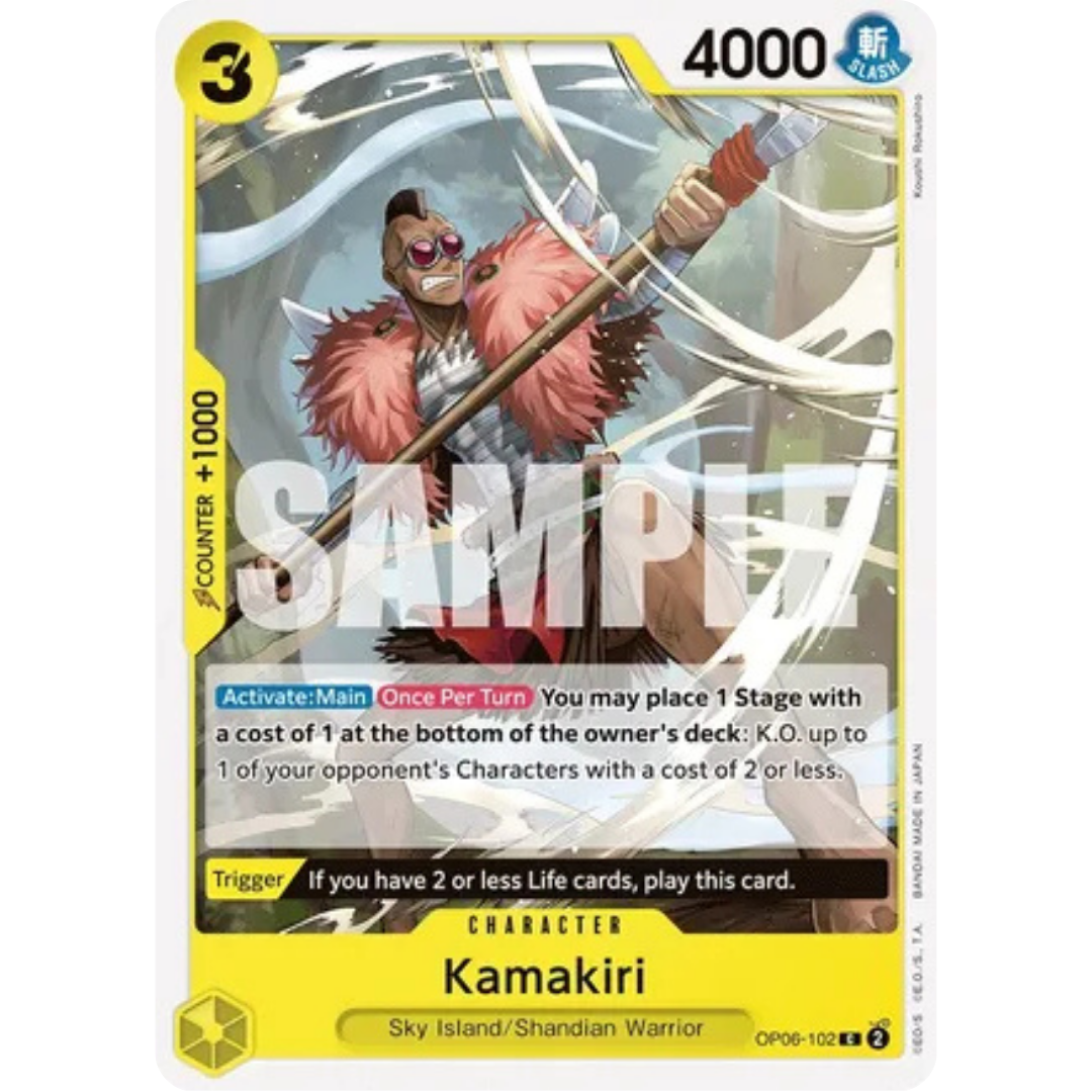 Kamakiri (OP06-102) - Wings of the Captain