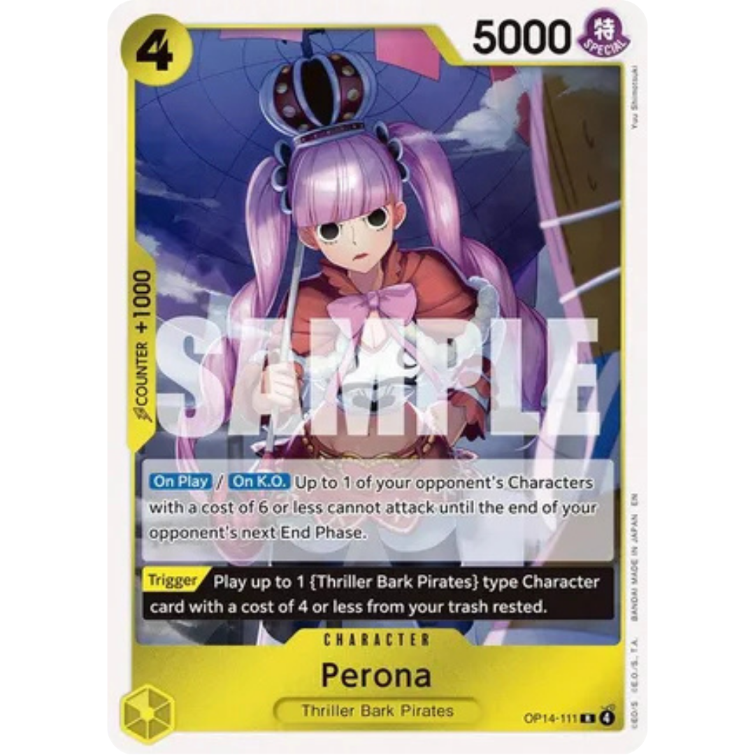 Perona - OP14-111 (OP14-111) - The Azure Sea's Seven Foil