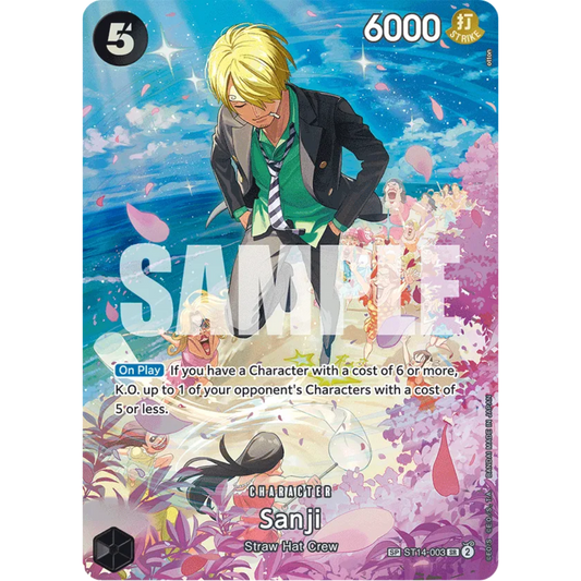 Sanji (SP) (ST14-003) - Royal Blood Foil
