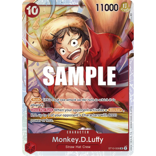 Monkey.D.Luffy (006) (ST10-006) - Ultra Deck: The Three Captains Foil