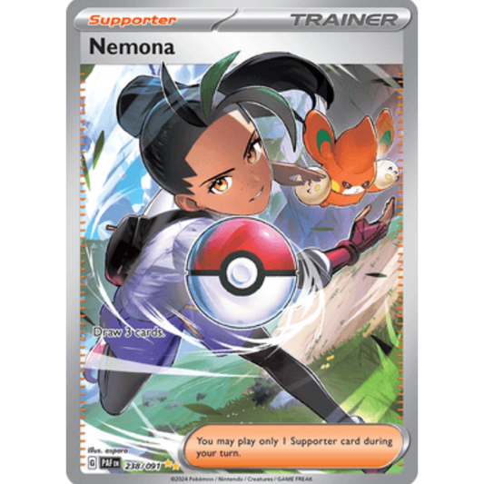 Nemona (238/091) [Scarlet & Violet: Paldean Fates]