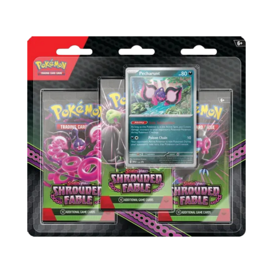 Shrouded Fable 3 Pack Blister [Pecharunt]