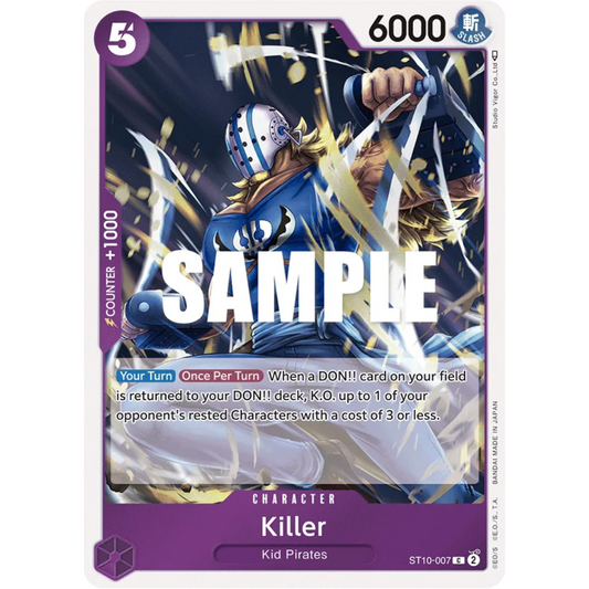 Killer (ST10-007) - Ultra Deck: The Three Captains Foil