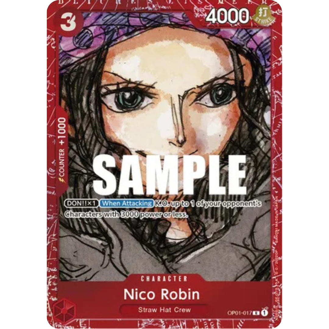 Nico Robin (Premium Card Collection -ONE PIECE FILM RED Edition-) (OP01-017) - One Piece Promotion Cards Foil