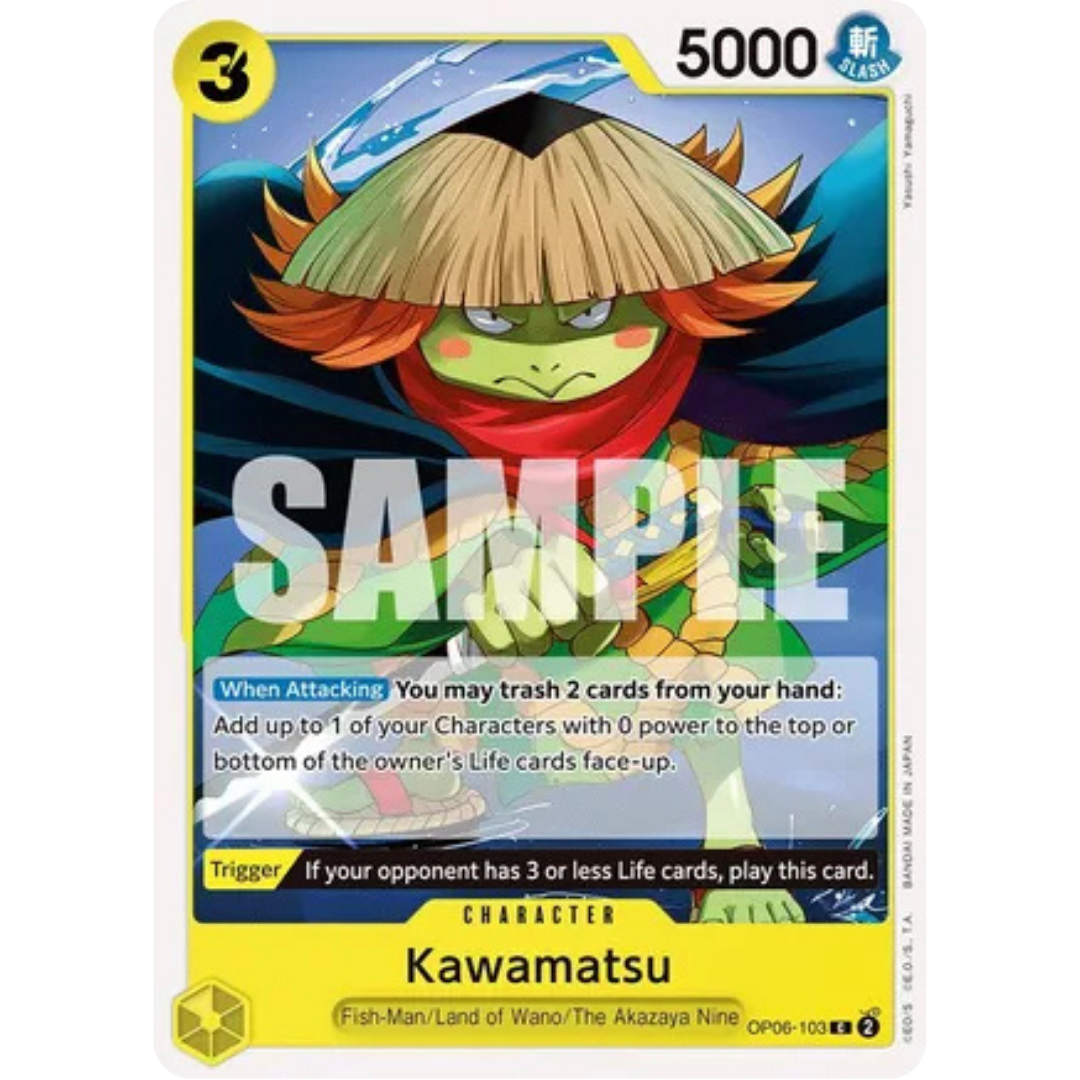 Kawamatsu (OP06-103) - Wings of the Captain